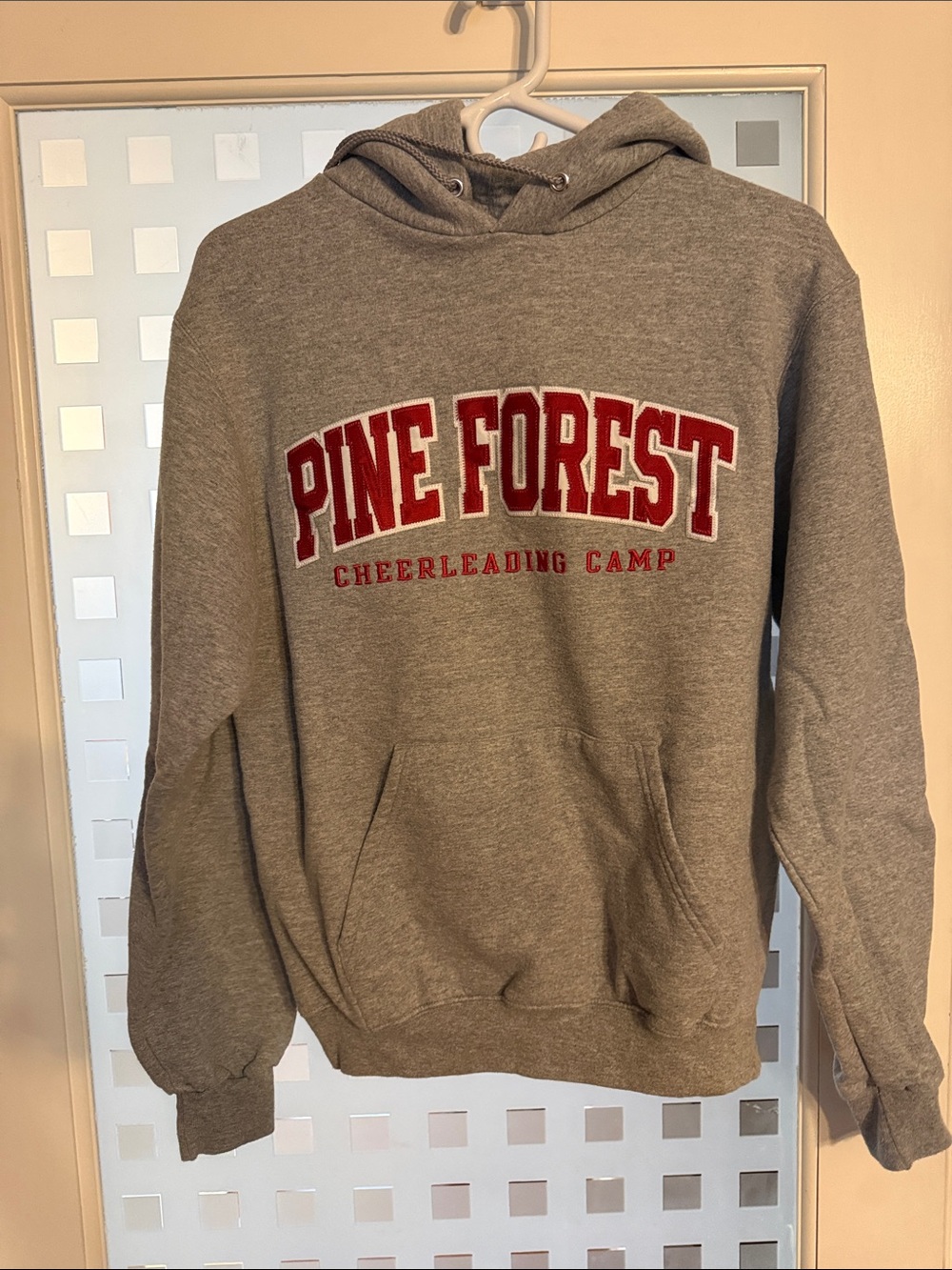 Pine Forest Grey Hooded Sweatshirt - women Pullover
